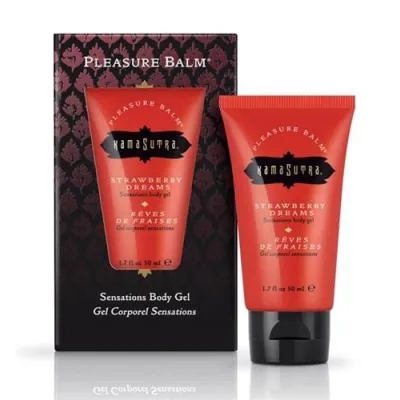 Pleasure Balm Sensations Body Gel Strawberry Dreams 1 7 Fl Oz