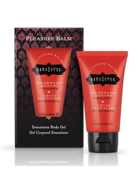Pleasure Balm Sensations Body Gel - Strawberry Dreams - 1.7 Fl. Oz.