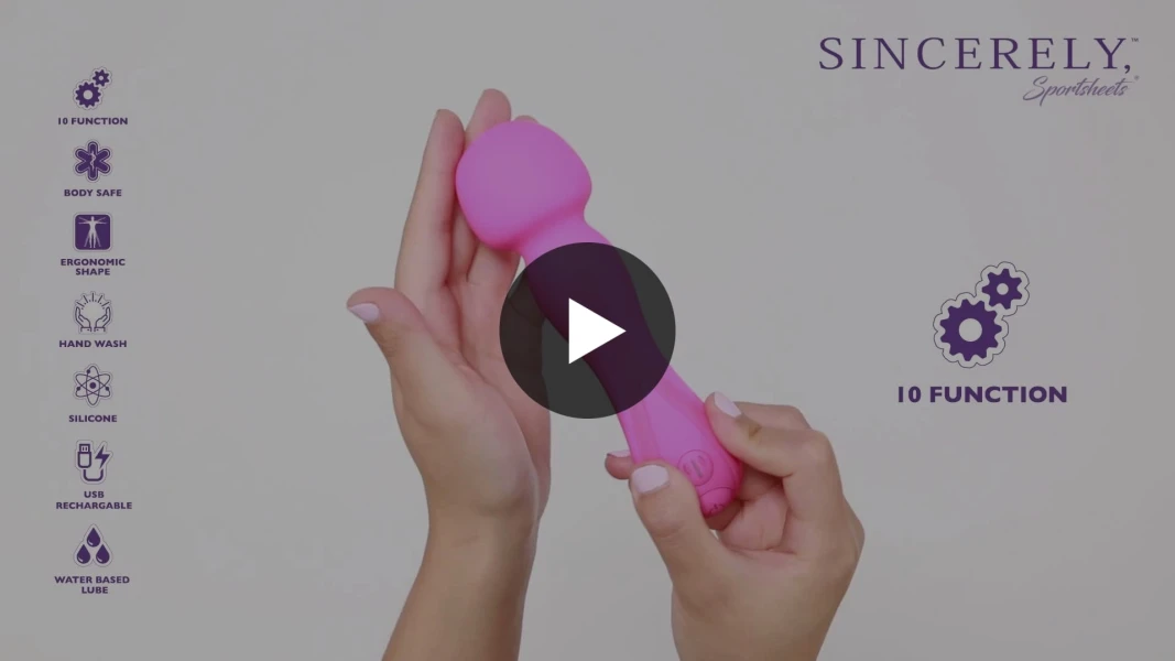 Sincerely Wand Vibe in Purple