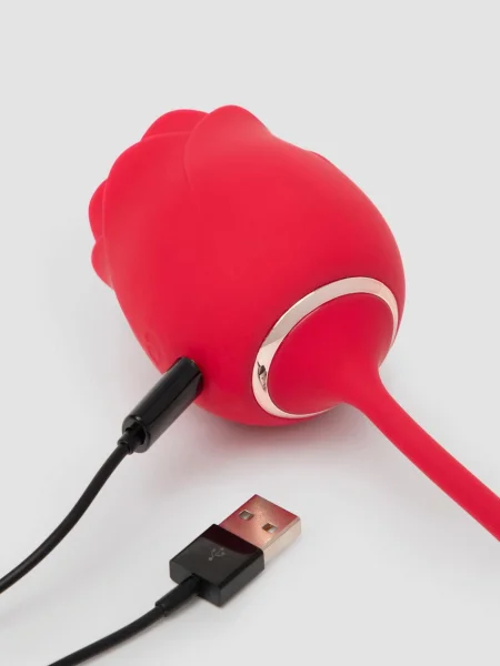 Lovehoney Rose Glow 2-in-1 Clitoral Suction Stimulator with Egg Vibrator