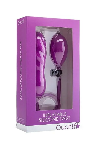 Inflatable Silicone Twist Purple