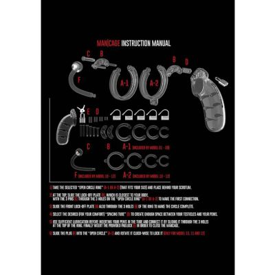 Model 11 Chasity Cage With Plug 4 5 Inch Clear 4 Inch