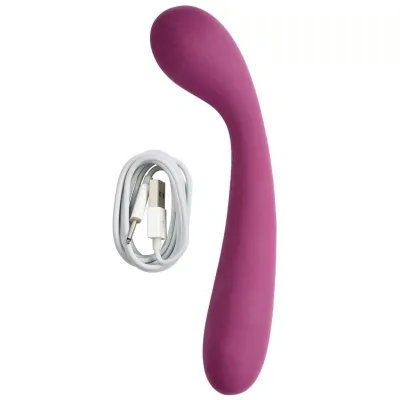 Cloud 9 Novelties G Spot Slim 7 Inch Flexible Body Vibrator Plum