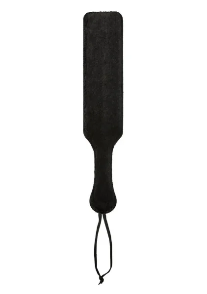 Leather Paddle with Black Fur Side