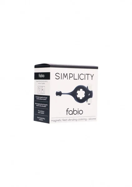 Fabio Magnetic Field Vibrating Cockring - Black — image 6 of 6