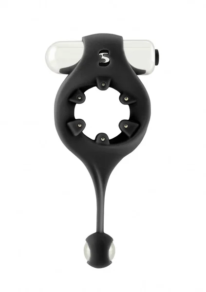 Fabio Magnetic Field Vibrating Cockring - Black — image 5 of 6