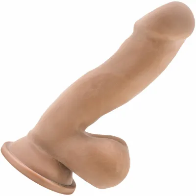 Au Naturel 6 5 Inch Sensa Feel Dual Density Dildo By Blush Caramel