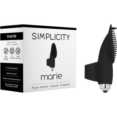 MARIE Finger Vibrator Black