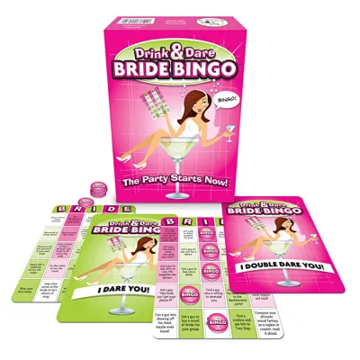 Drink and Dare Bride Bingo