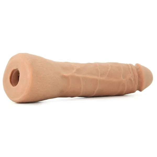 Vac-U-Lock 7 inch Ultraskyn UR3 Dong - Brown