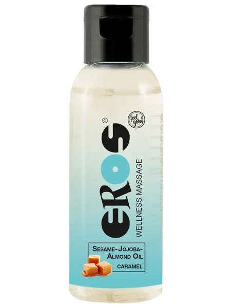 Eros Wellness Massage Oil Three Pack Vanilla Caramel And Cocos 50ml