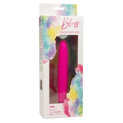 Bliss Liquid Silicone Vibe Pink