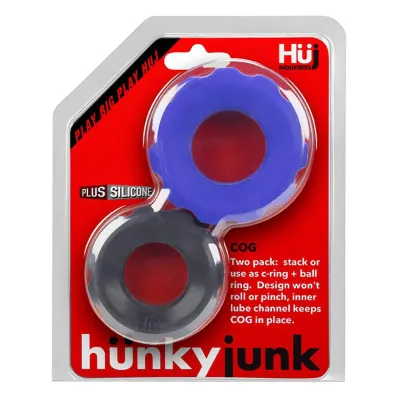 Hunkyjunk Cog 2 Size C Ring Cobalt Tar