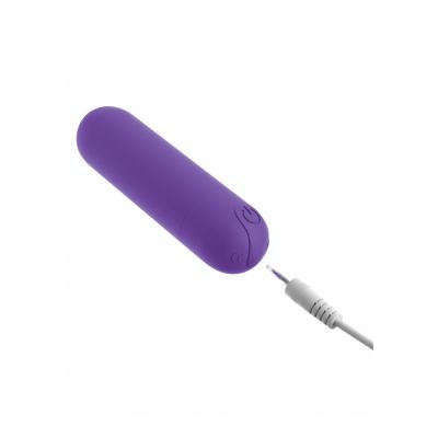 OMG Bullets Play Rechargeable Vibrating Bullet Purple Vibrator