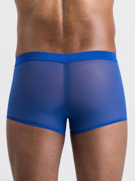 LHM Blue Mesh Boxer Shorts