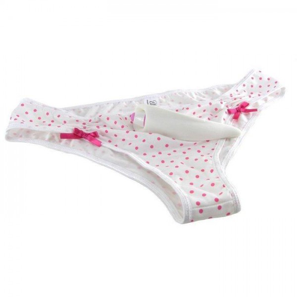 Fetish Fantasy Elite Polka Dot Vibrating Panty