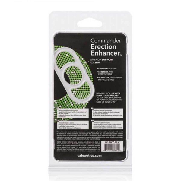 Commander Cock Ring Erection Enhancer Penis Ring for Pumps — image 4 of 4