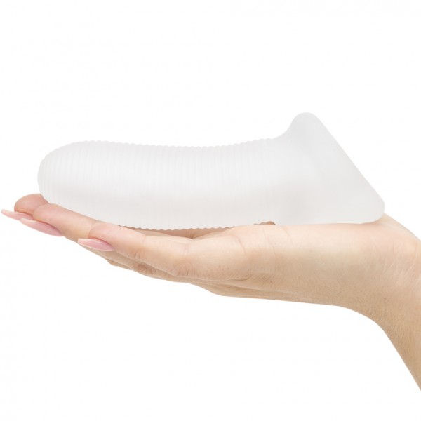 Perfect Fit Fat Boy Micro Ribbed 5.5 Inch Penis Sleeve with Ball Loop