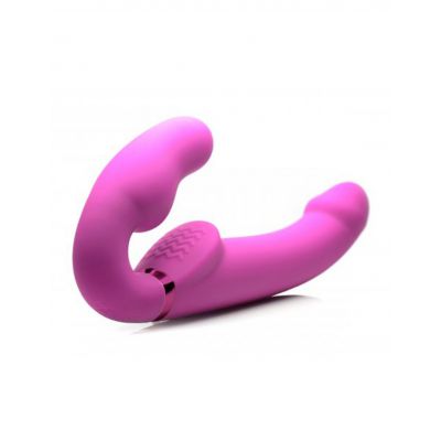 Strap U Inflatable Vibrating Strapless Strap On