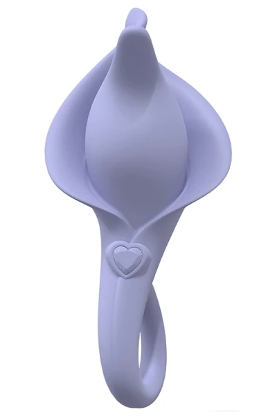 Shots Toys Lily 4.7" Flower Shaped Flickering Clitoral Vibrator