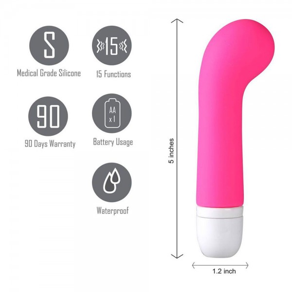 Maia Ava Silicone Neon Pink