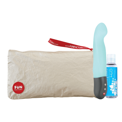 Fun Factory Stronic G Pulsator Thrusting Dildo Exclusive Bundle