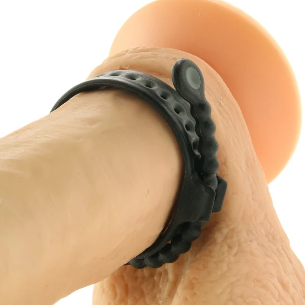 Perfect Fit Speed Shift 17 Adjustments Cock Ring - Black