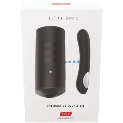 Titan Pearl2 Couple Set Black