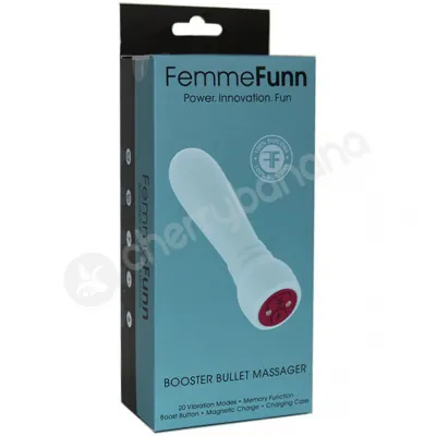 Femme Funn Light Blue Booster Powerful Bullet Vibrator