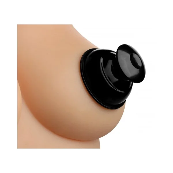 Plungers Extreme Suction Silicone Nipple Suckers - Black