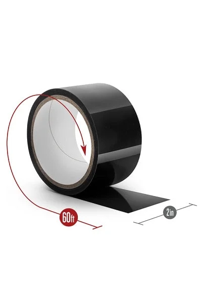 Blush Temptasia Black Bondage Tape 60 Feet — image 4 of 7