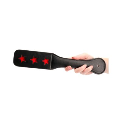 Ouch Paddle Stars Black
