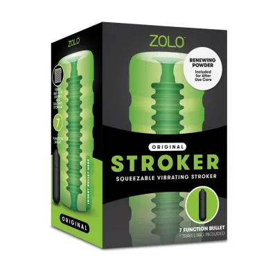 ZOLO Squeezable Vibrating Masturbator Original