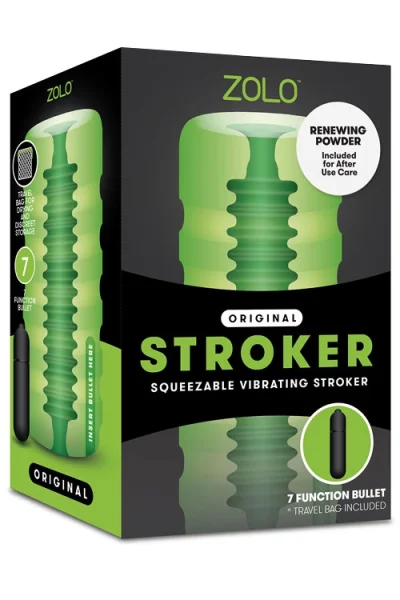 ZOLO Squeezable Vibrating Masturbator - Original