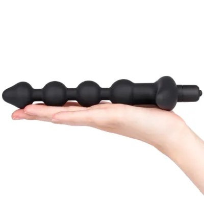 Bondara Ass assin 10 Function Vibrating Anal Beads 8 Inch