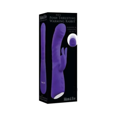 Aande Eve s Posh Thrusting Warming Purple