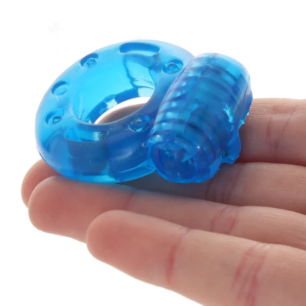 Vibrating Cockring Blue Reusable