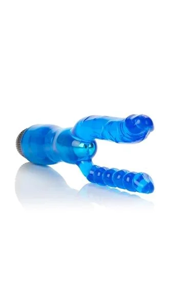 Dual Penetrator Vibrator Blue