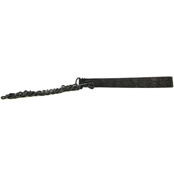 Midnight Lace Collar and Leash by Sportsheets