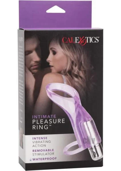 Intimate Pleasure Ring Vibrating Purple Enhancer — image 7 of 8