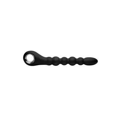 Dark Scepter 10x Vibrating Silcone Anal Beads