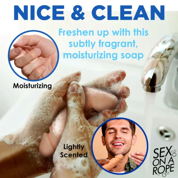 XR Brands Sex On A Rope Pecker Cleaner Soap