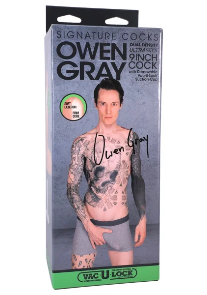 Signature Cocks Owen Gray 9 Inch ULTRASKYN Cock