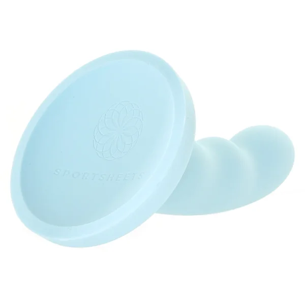Sportsheets Jasper 6” Silicone Dildo Blue