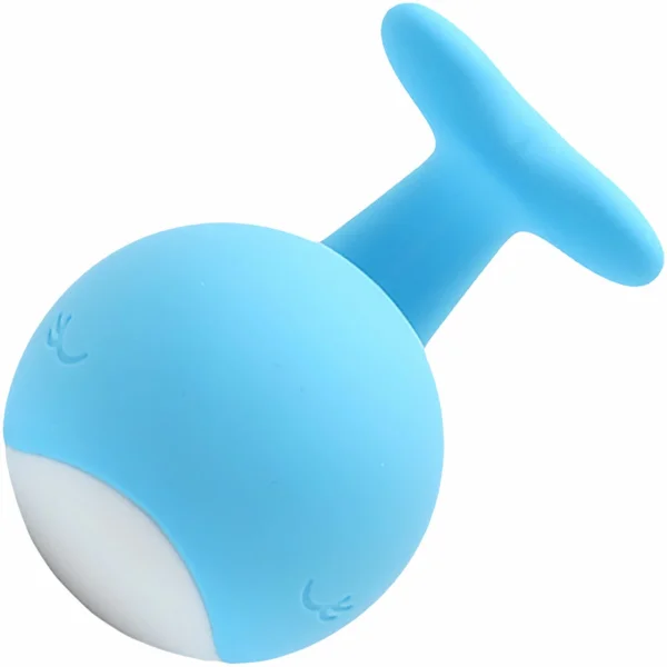 Doris The Whale Love Egg  Silicone Vibrator With Remote Control By Kiss Toy