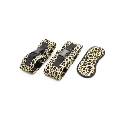 Luxe Fur Bondage Mini Kit Black