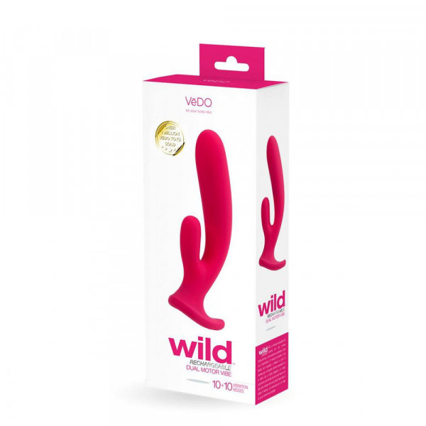 VeDO WILD Duo Rabbit Vibrator Pink