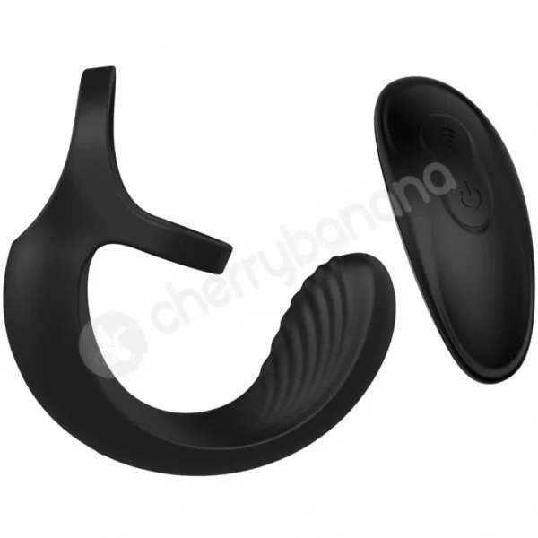 Zero Tolerance Vibrating Ball Cradle Black Vibrating Cock & Ball Ring
