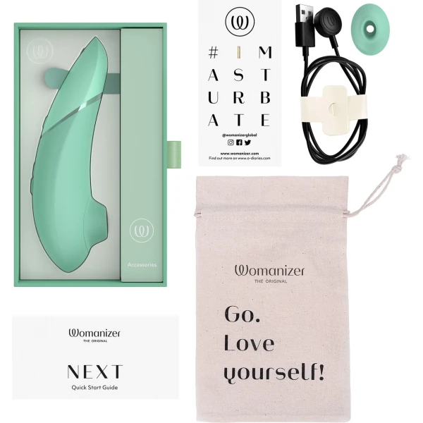 Womanizer Next 3D Pleasure Air Stimulator in Sage