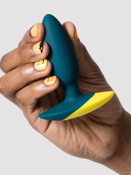 ROMP Bass Rechargeable Silicone Vibrating Butt Plug 3.5 Inches